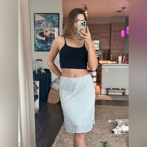 Vintage Seaside Summer Skirt Size Small / XS | Springtime Cottage Skirt | Sonoma